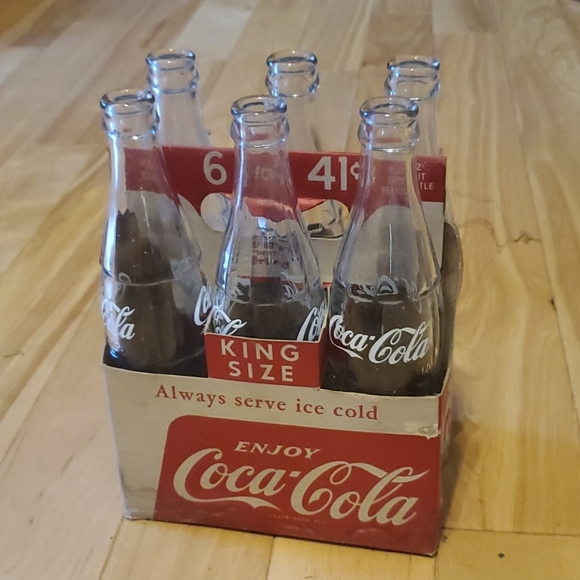 Antique Coca-Cola case: lot of 6 - Picture 2 of 3